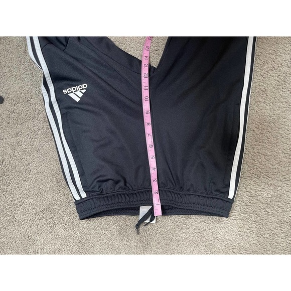 Mens Adidas Joggers Side Stripe Size Small - High Rise Joggers Pants - Picture 5 of 9